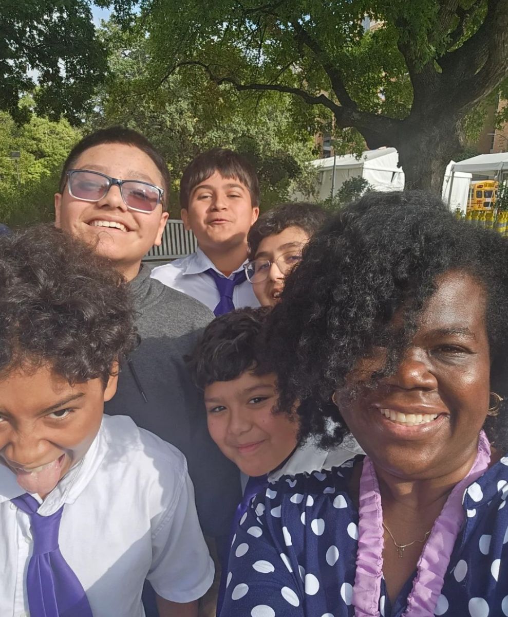 Dr Royster at 2025 Field Trip to Outsiders Theater Production