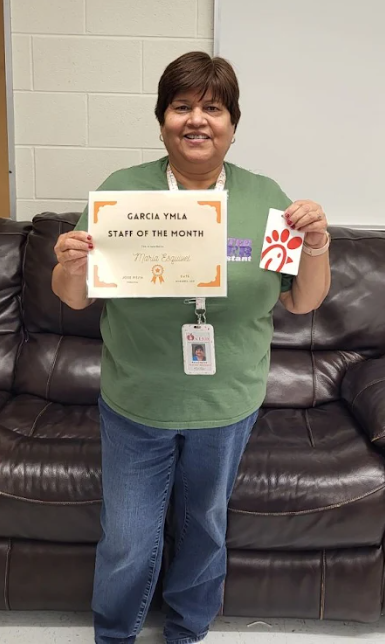 Esquivel - Staff of the Month - Nov 2025