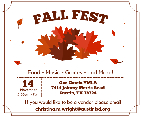 Fall Festival English