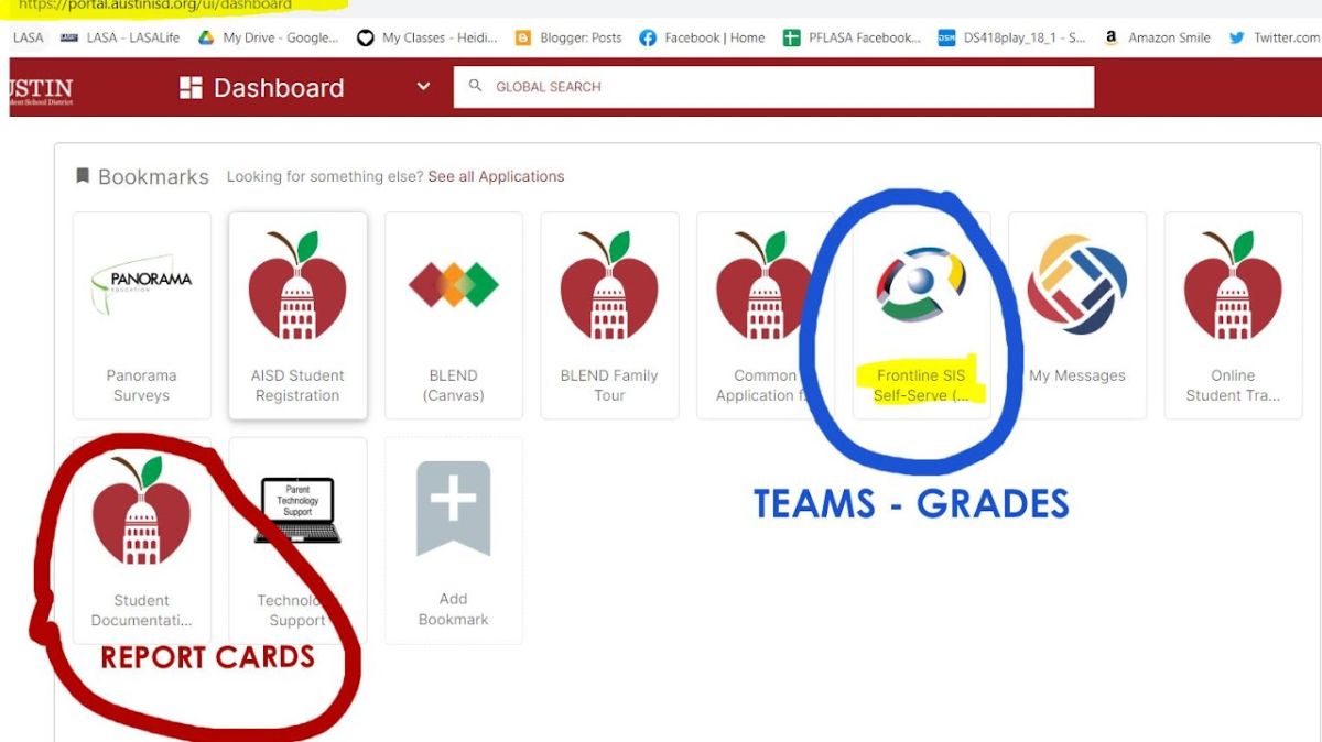 Report Card Screenshot